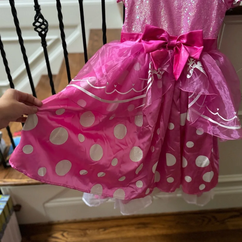 Disney Minnie Mouse Halloween Costume Girls 7-8 - Picture 5 of 7